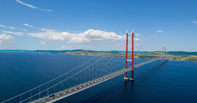 The Canakkale Bridge, constructed by DL E&C and SK Ecoplant, is selected as one of Korea’s Top 10 overseas construction projects.