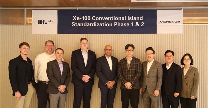 DL E&C Signs Design Contract with Global SMR Company X-energy